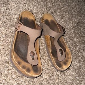 brown Birkenstocks